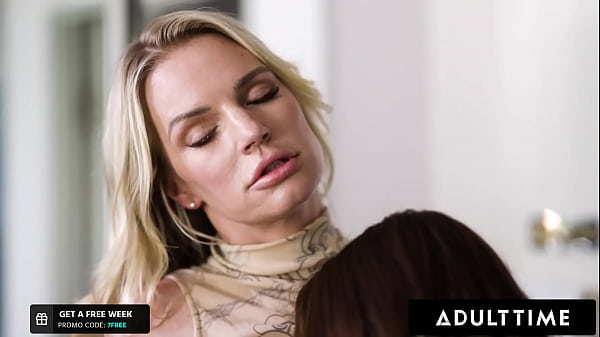Image ADULT TIME - MILF Rachael Cavalli Succumbs To Teen Babysitter Reese Robins' Seduction
