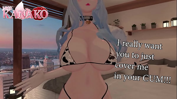 Image I COSPLAY as Ganyu and BEG you to CUM all over my PRETTY FACE and TONGUE!!!! CATGIRL COWKINI!!!!