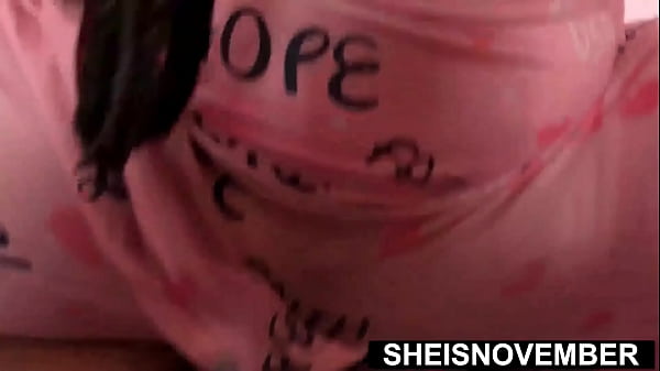 Image I'm Having Debauched Reverse Cowgirl And Doggystyle Sex With My Innocent Step Daughter, Hot Young Ebony Girl Sheisnovember Pussy Fuck Her Step Dad Girthy Big Cock With My Big Boobs, Brown Areolas, And Big Ass Bouncing Fauxcest By Msnovember