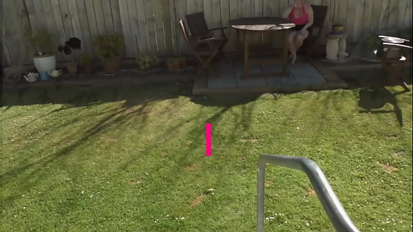 Image NZ MILF slut chucked on picnic table in full view of neighbors and creampie fucked