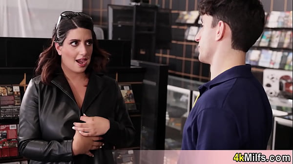 Image When Sarah the milf of Nicks dreams entered his store he wasnt able to talk to her