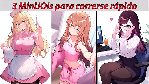 Image MiniJOIs hentai para correrse Enfermera, novia e hipnosis.