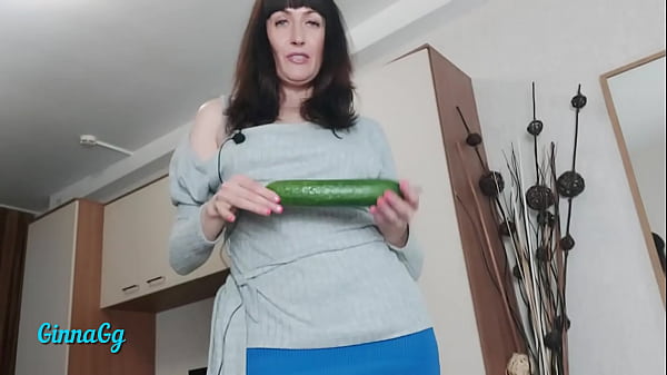 Image my creamy cunt started leaking from the cucumber. fisting and squirting