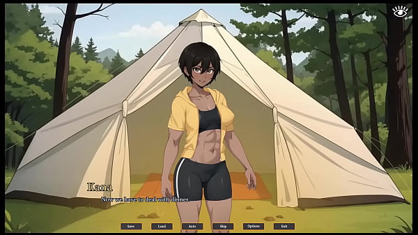 Image Tomboy Sex in forest [ HENTAI Game ] Ep.2 hot footjob in the tent !