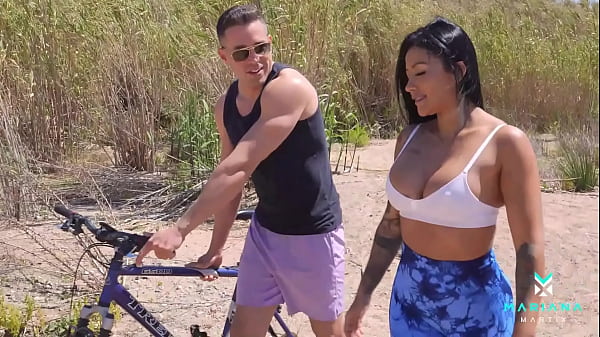 Image Unknown cyclist fills my pussy with cum outdoors - Mariana Martix - Alberto Blanco - FREE XV