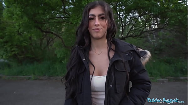 Image Public Agent Sexy Colombian babe sucks and fucks in public place