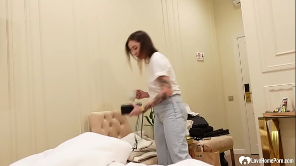 Image Babysitter gives me the best blowjob before fucking