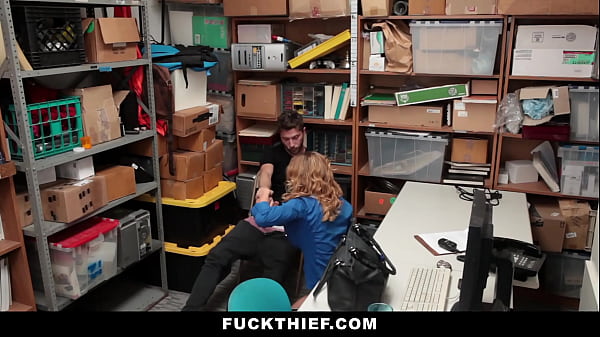 Image Male Suspect Gets Punished by Milf LP Officer at Her Backroom - Fuckthief