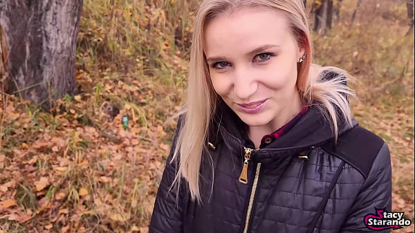 Image When we were walking in the woods, my stepbrother offered me some fun! He fucked me and told me to swallow his cum, how could I refuse it?