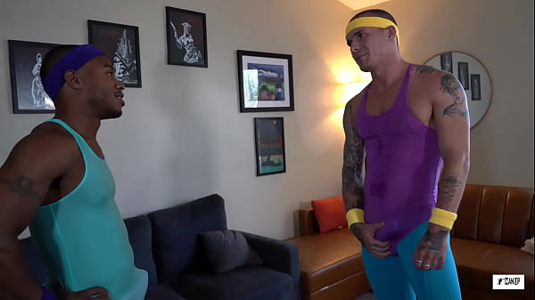 Image ManUpFilms Gay studs Isaac X and Jake Waters hit the Gym