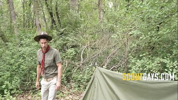 Image Small Tent Made Scouts Get Close
