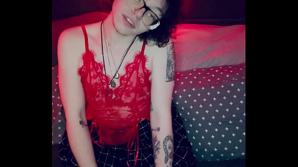 Image Emo Trans Guy Spreads His Legs For You