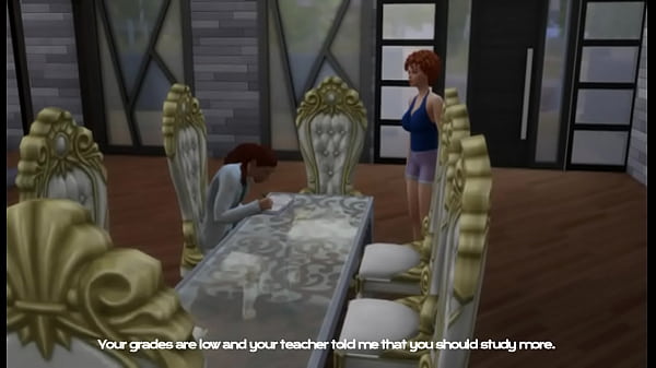 Image Redhead Milf Helps Young Boy With Homework and get Creampie  18