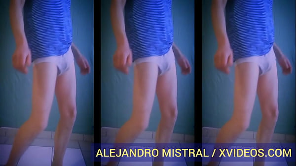 Image Hombre en trusa blanca ALEJANDRO MISTRAL