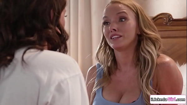 Image Big tits blonde stepmom fingering stepdaughters hairy pussy