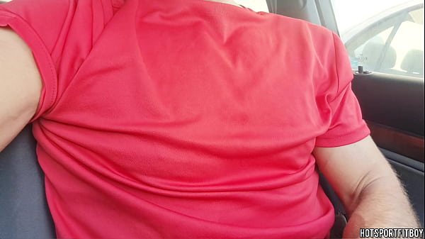 Image Public Car Parking: Big Cock Guy Almost Gets Caught Masturbating