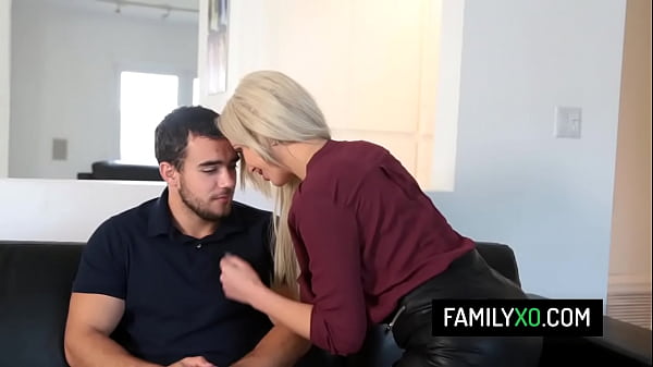 Image Sexy stepmother Nina Elle let her step son fuck her wet milf pussy