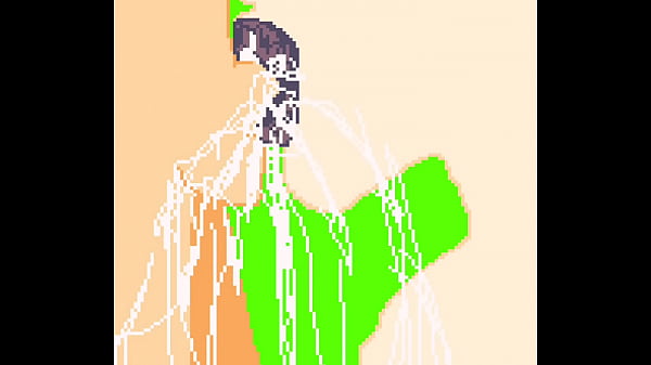 Image Hentai Blowjob big dick in Pixel Art Animation