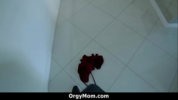 Image Stepmommy Jerks Her Stepson's Fat Cock and Fuck Her Wet Pussy - Orgymom