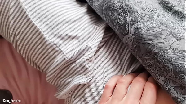 Image He Wakes Me Up To Cum On My Titties! POV!