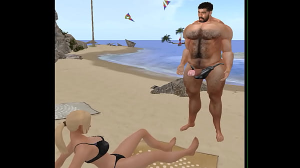 Image hamdsome hunk cam heyward's beach adventure