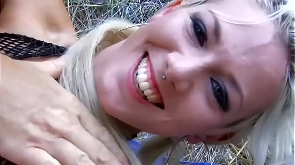 Image Sexy tattooed blonde girl fucked outdoors even in the ass