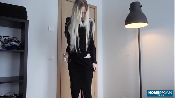 Image Classy blonde Shina Ryen seduces and fucks her boss POV