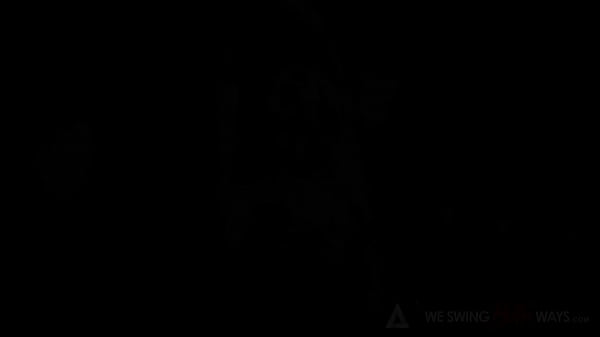 Image WE SWING BOTH WAYS - Hot Blonde Has Double Vaginal Penetration During Rough Bisexual Threesome