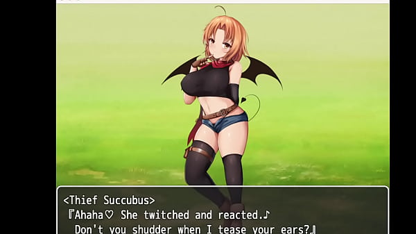 Image Bratty succubus footjob is too strong!