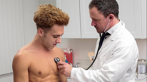 Image Twink Visits Doctor for Having Trouble Maintaining His Erection - Doctorblows