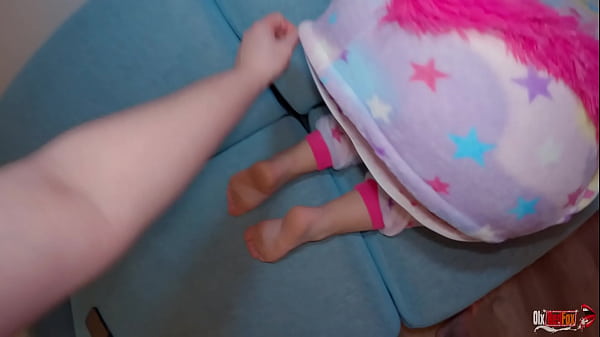 Image My stepsister and I were left at home alone, and she decided to try her stepbrother's cock in her tight ass.