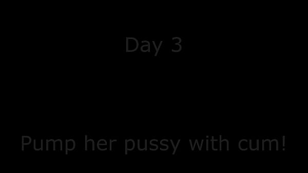 Image Slowly turning a big boobed hot wife into my personal breeding cum dump - Day 3