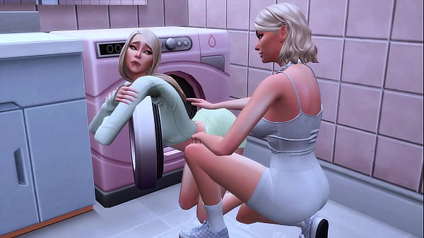 Image futanari stepmom arranged hard anal sex for a trans stepdaughter who was stuck in the washing machine sims me hentai sfm