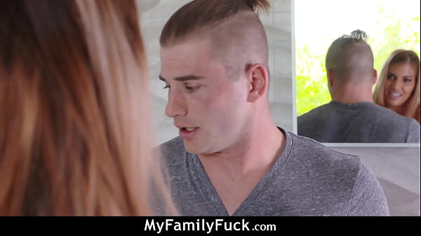 Image Hot Stepmom Mercedes Carrera Catches Her Stepson Jerking Off Thinking of Her - Myfamilyfuck