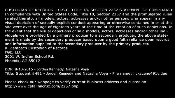 Image LICENSED TO LICK - Jorden Kennedy I Ate Out Her Box Natasha Voya