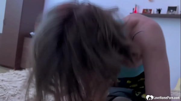 Image Surprised my husband with a long blowjob