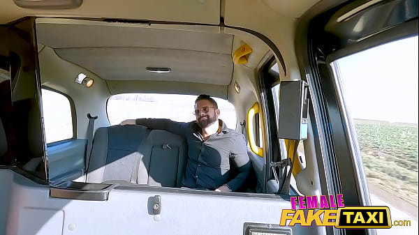 Image Female Fake Taxi She lets her passenger play with her massive tits