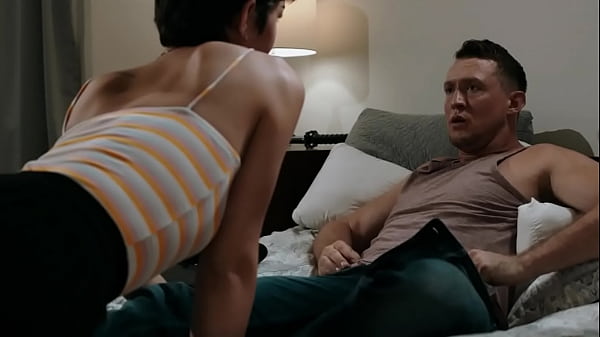 Image I try convince my stepfather to let me eat his cock
