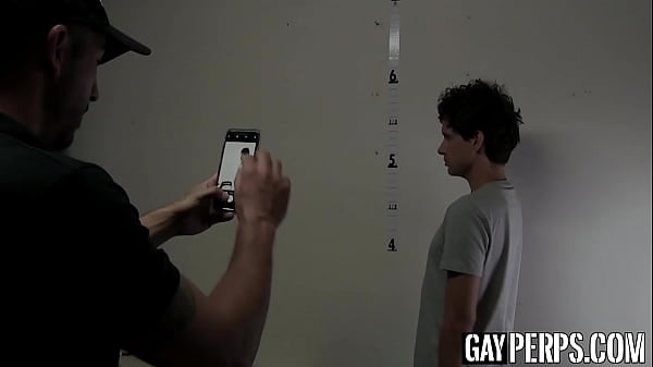 Image Male Hunk Suspect Bareback Fucked by Muscular Officer