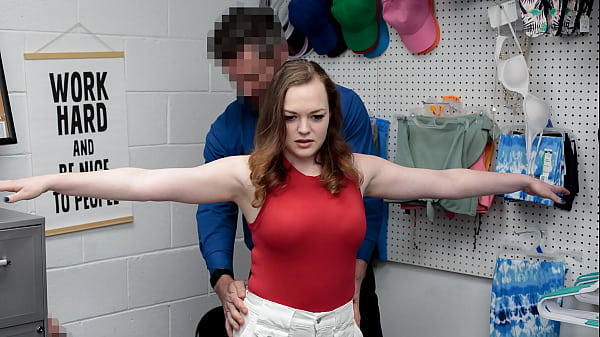 Image Mall Cops Brings Suspected Thief Samantha Reigns to Back Room for Strip Search - Perp4k