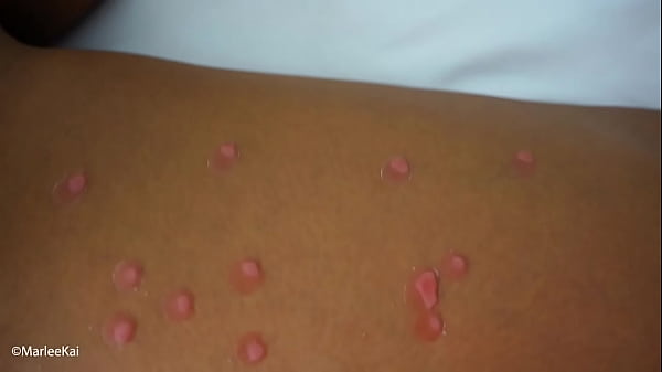 Image Hot Wax Play, Tied & Spanking for Asian Girlfriend with CIM Finish