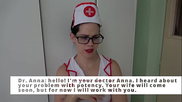 Image Nurse Anna milks and sucks your dick and gets a powerful oral creampie