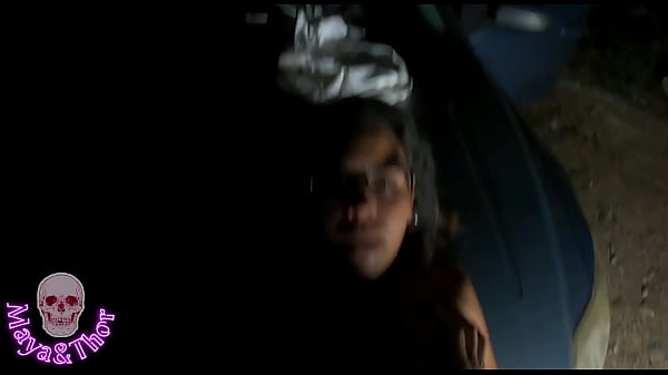Image Playing in the car at night with my best friend