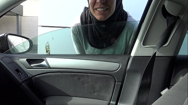 Image perverted tourist picks up a naughty Muslim street prostitute