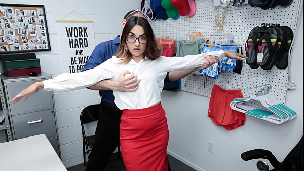 Image Mall Officer Orders the Shoplifter Teen to Strip Down
