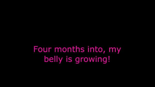Image Four months into, my belly is growing...