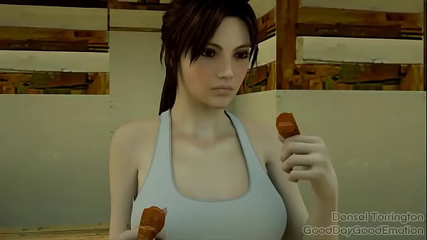 Image Lara Croft Belly Inflation 2