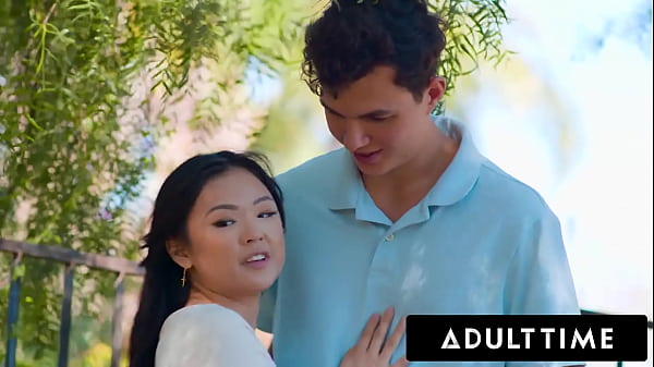 Image ADULT TIME - Petite Teen Lulu Chu Sneaks Her Boyfriend In For Fuck While Stepmom Is Home!