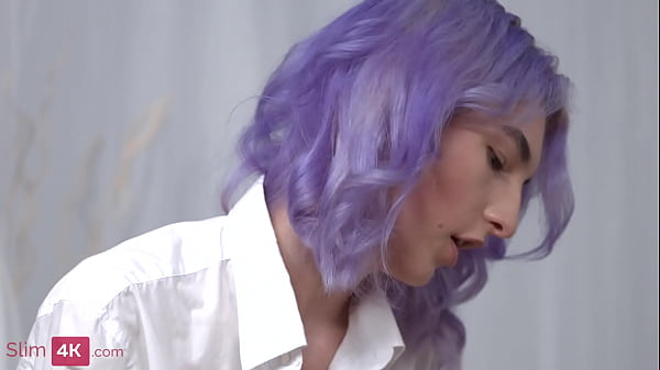 Image Mia Cheers - Skinny teen with colored hair ass fucked