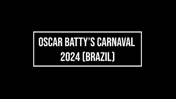 Image Mambo's Carnaval 2024 Brazil - Sexy girl walks almost naked on street then goes to fuck in orgy party (reverse gangbang 1on4, anal, ATOGM, ATM, gapes, prolapse) OB258